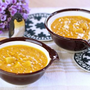 Cách nấu chè bí đỏ thanh nhiệt cơ thể