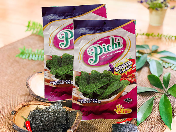 Snack rong biển nướng giòn vị mực ống
