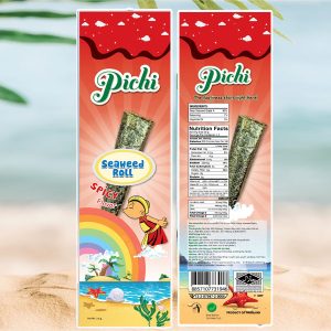 Snack rong biển cuộn giòn vị cay